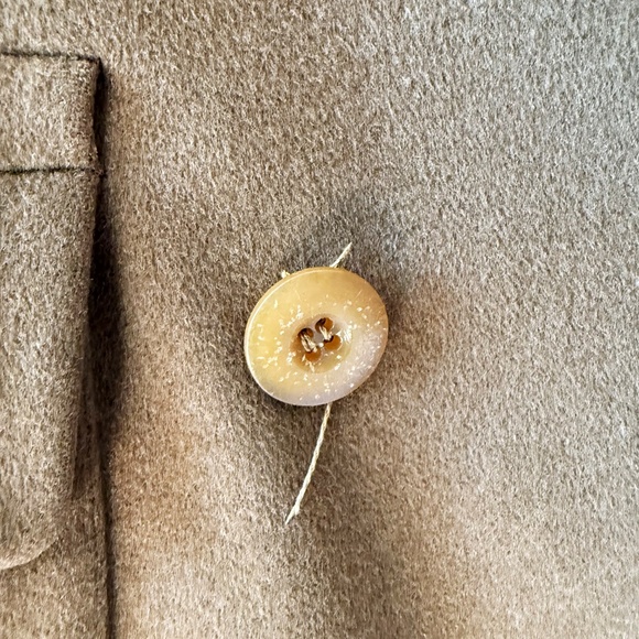 Vintage 1940s Military Wool Coat: Kahn Tailoring, Mens Small - Picture 9 of 13